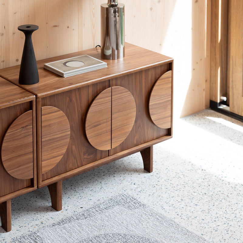 Zuiver - Groove Sideboard | 2 Türen / walnuss