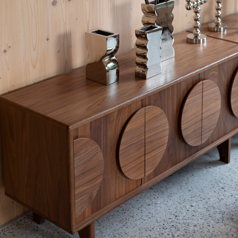 Zuiver - Groove Sideboard | 3 Türen / walnuss