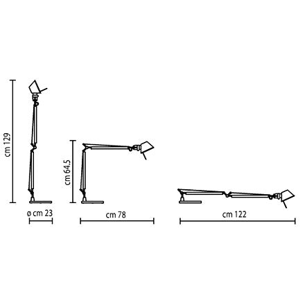 Artemide Tolomeo Tavolo - (Schreib-) Tischleuchte