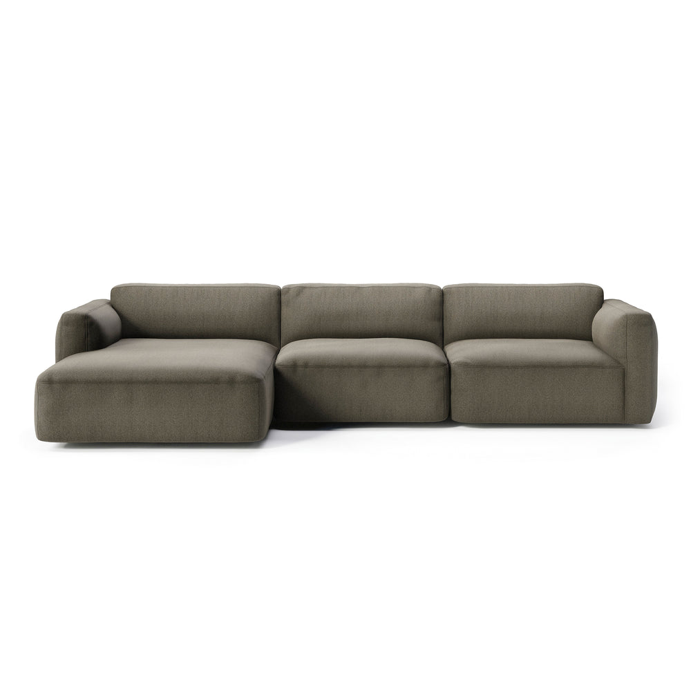 &amp;Tradition - Develius Mellow Sofa | Barnum 08 / Konfiguration E / Graugrün