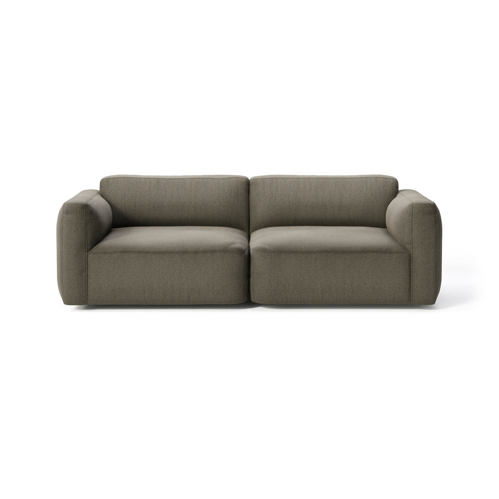 &amp;Tradition - Develius Mellow Sofa | Barnum 08 / Konfiguration A / Graugrün