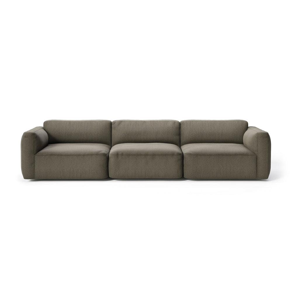 &amp;Tradition - Develius Mellow Sofa | Barnum 08 / Konfiguration D / Graugrün