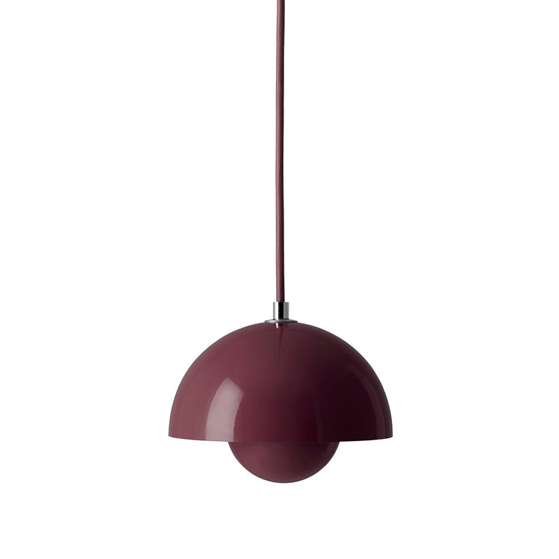 &amp;Tradition - FlowerPot Pendelleuchte VP10 | dunkle pflaume