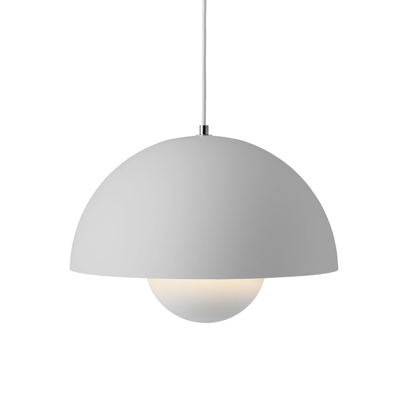 &amp;Tradition - FlowerPot Pendelleuchte VP7 | matt hellgrau