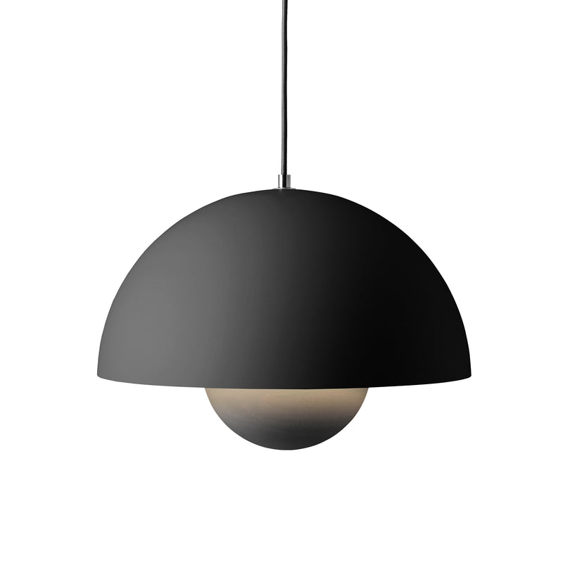 &amp;Tradition - FlowerPot Pendelleuchte VP7 | matt schwarz