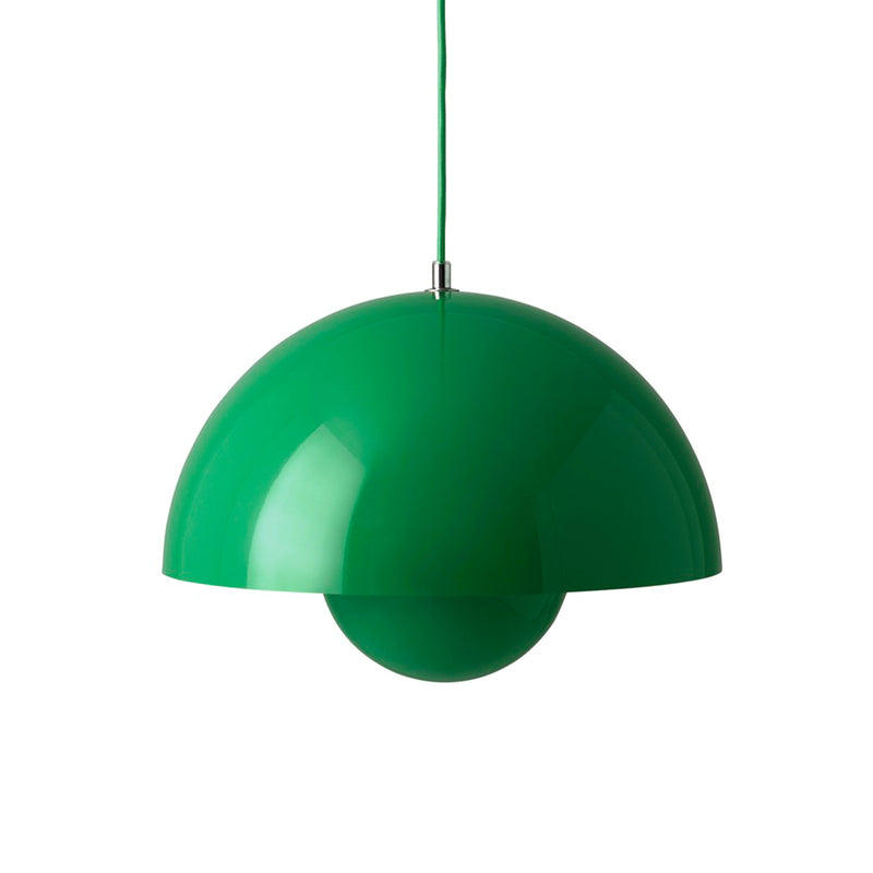 &amp;Tradition - FlowerPot Pendelleuchte VP7 | signal grün
