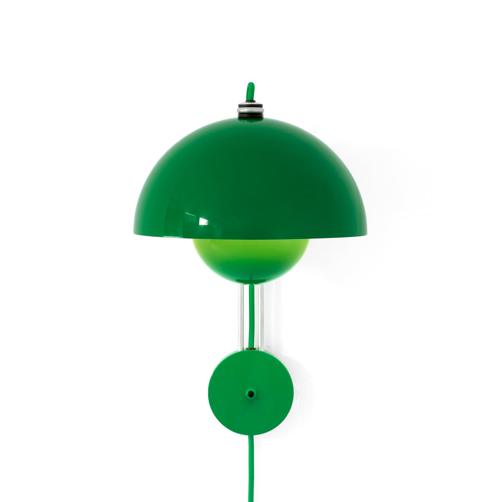&amp;Tradition - Flowerpot Wandleuchte VP8 | signal grün