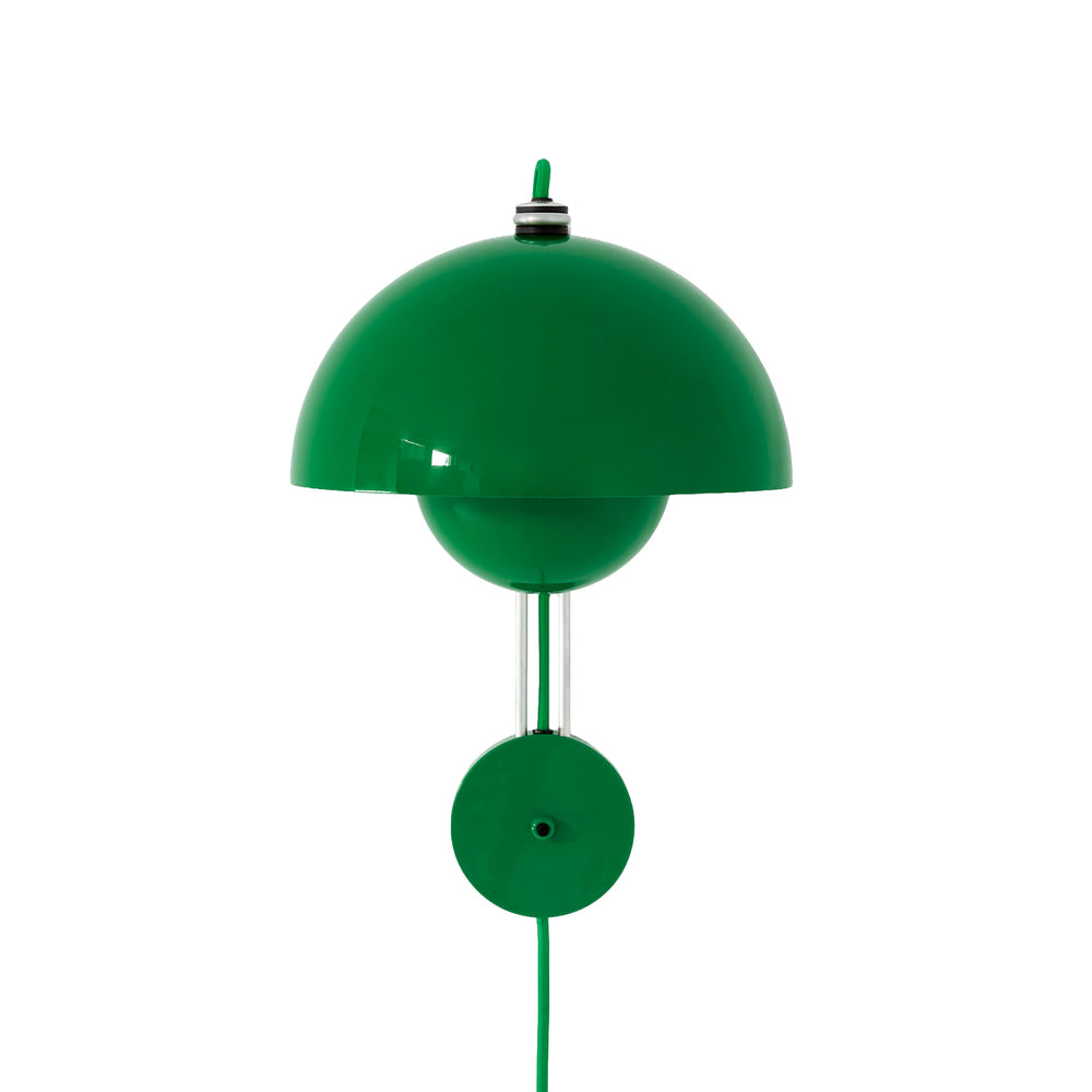 &amp;Tradition - Flowerpot Wandleuchte VP8 | signal grün