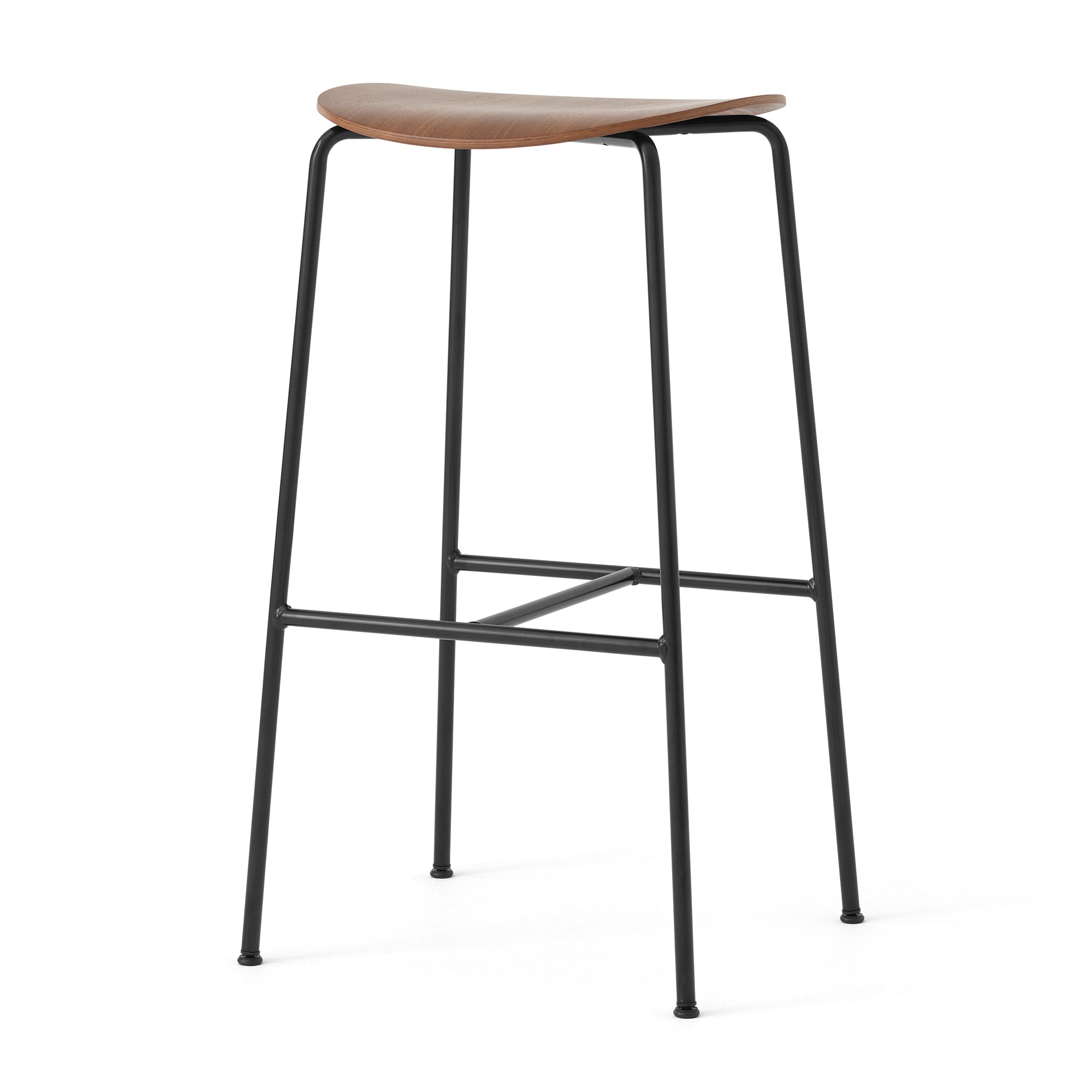 &amp;Tradition - Pavilion Barhocker | Walnuss Natur / H 79 cm