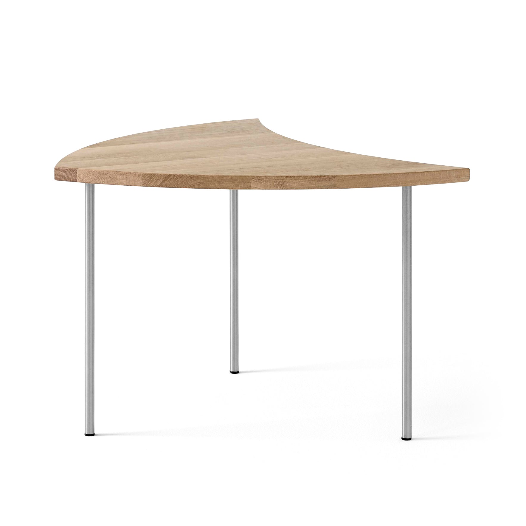 &amp;Tradition - Pinwheel HM7 Beistelltisch | Eiche / Edelstahl
