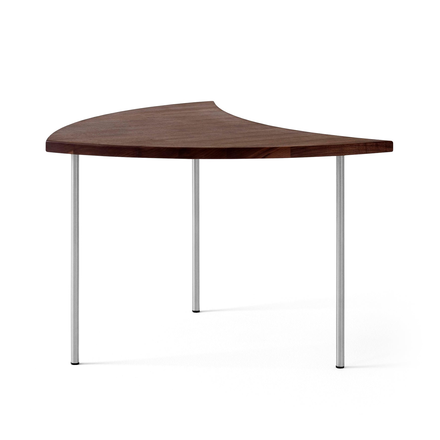 &amp;Tradition - Pinwheel HM7 Beistelltisch | Walnuss / Edelstahl