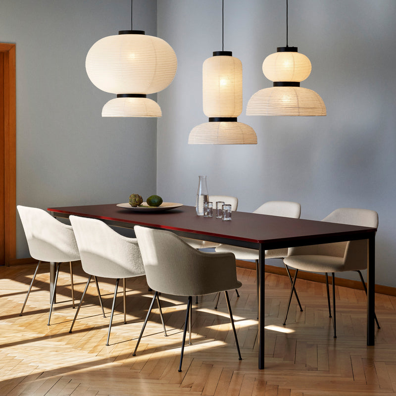 &amp;Tradition - Drip Esstisch HW58-60 | 250 x 100 cm / schwarz