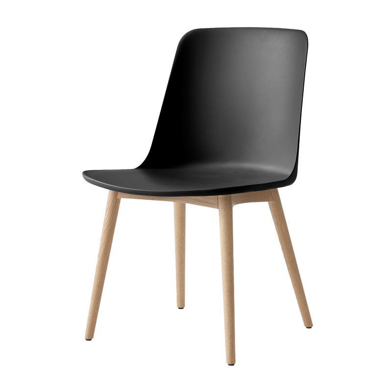 &amp;Tradition - Rely Side Chair HW71 | soft pink / Eiche