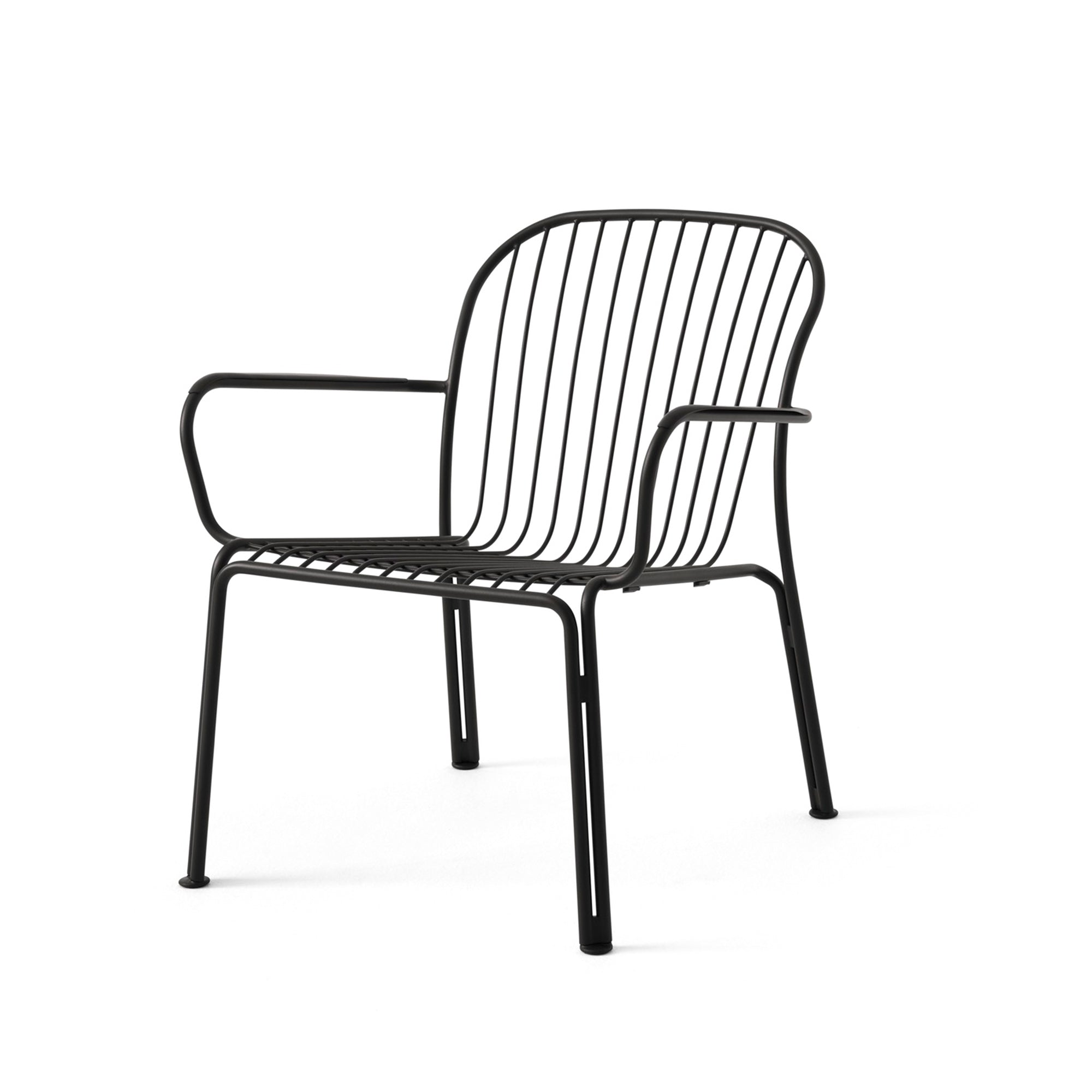 &amp;Tradition - Thorvald SC101 Outdoor Lounge Armlehnstuhl | warm schwarz