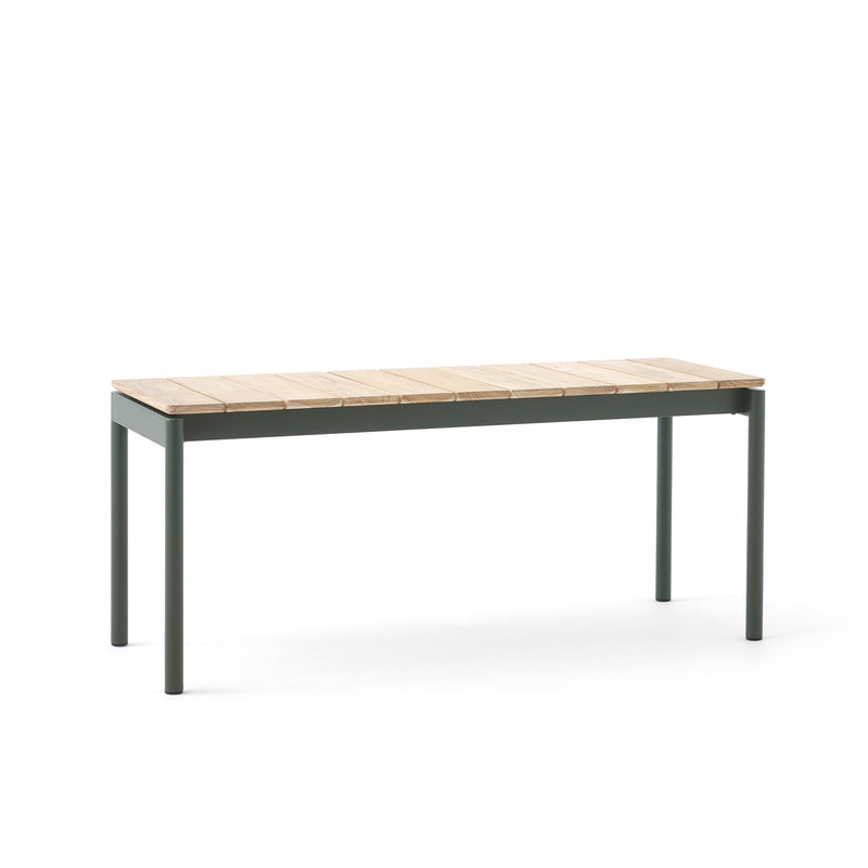 &amp;Tradition - Ville Gartenbank | 110 x 40 cm / bronze grün