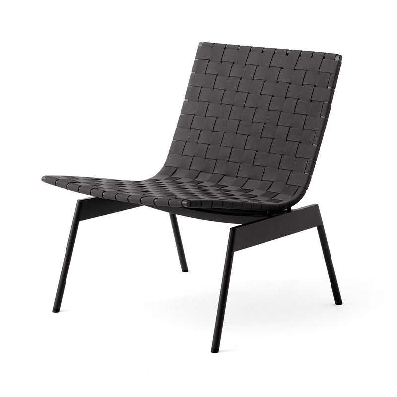 &amp;Tradition - Ville Outdoor Lounge Chair | AV44 / warm schwarz