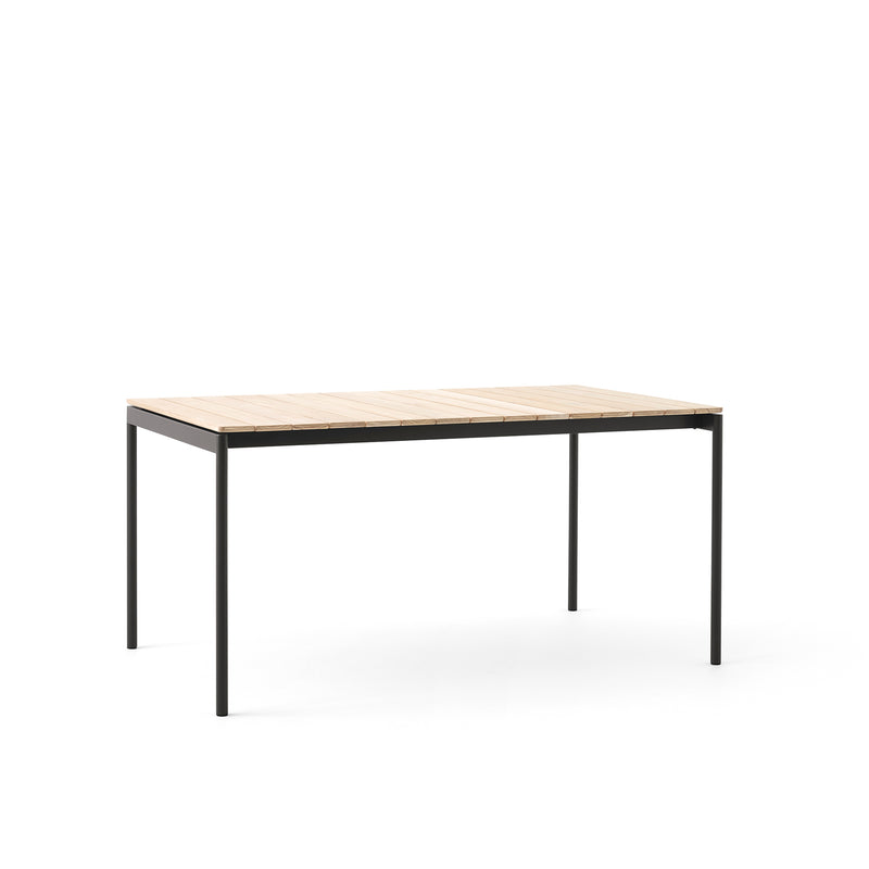 &amp;Tradition - Ville Gartentisch | 150 x 90 cm / warm schwarz