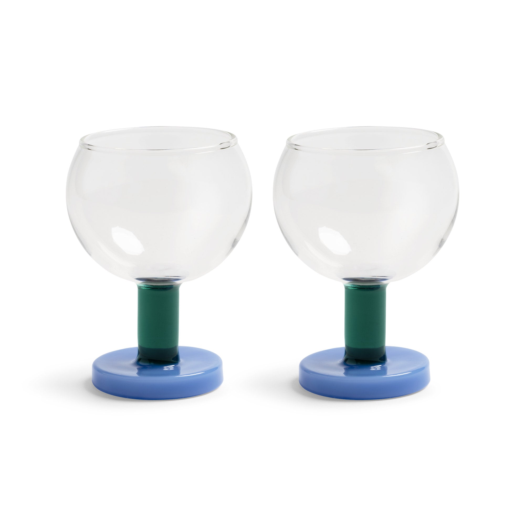 &amp;klevering - Cantine Coupeglas | blau/grün