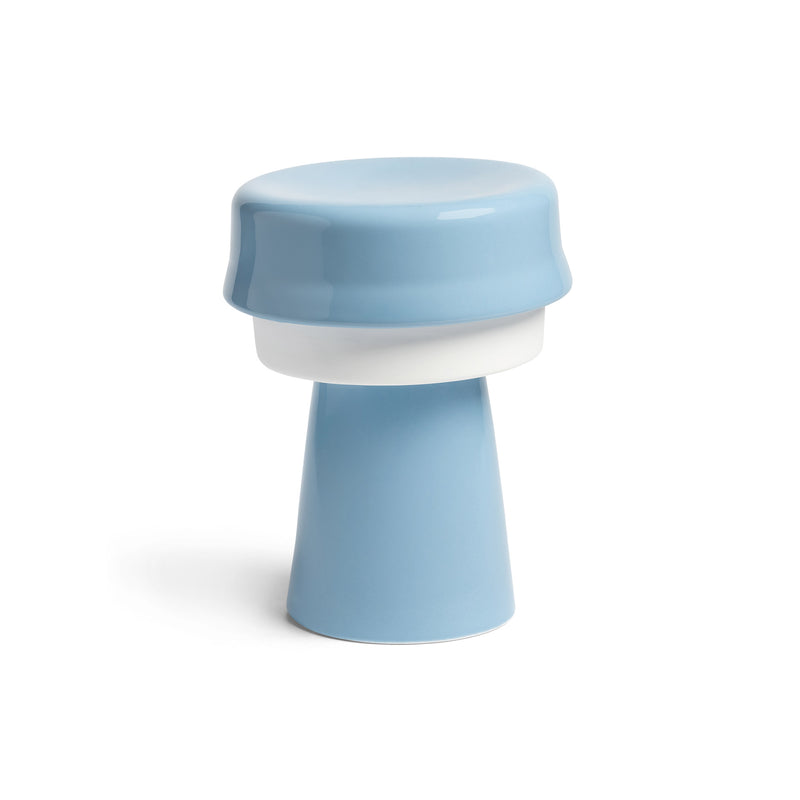 &amp;klevering - Hat Tischleuchte | blue/white
