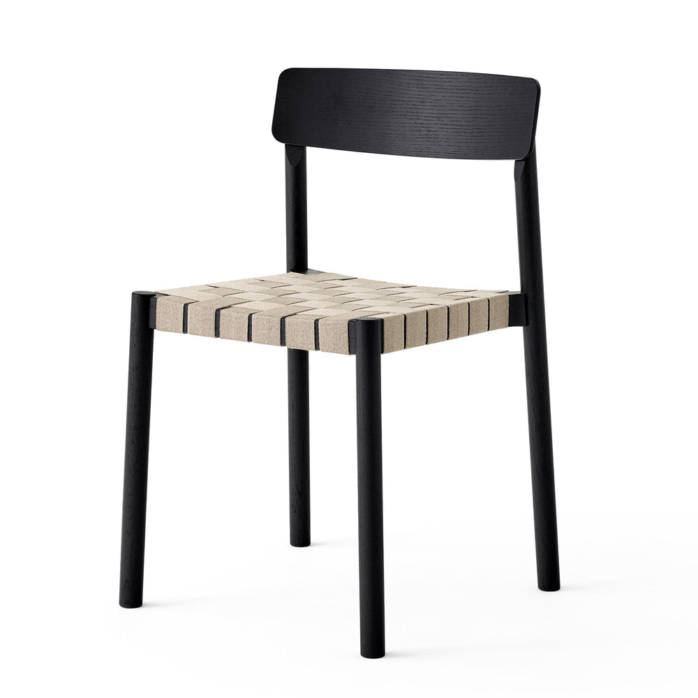 &amp;Tradition - Betty TK1 Stuhl | schwarz/natur