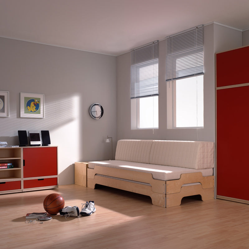 Müller Small Living - Stapelliege - Birkenholz