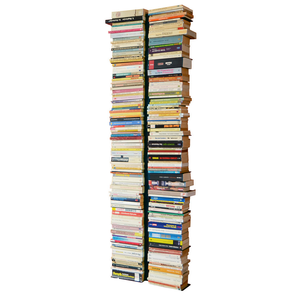 Radius Design - Booksbaum I Bücherregal | Wand / 170 cm / schwarz