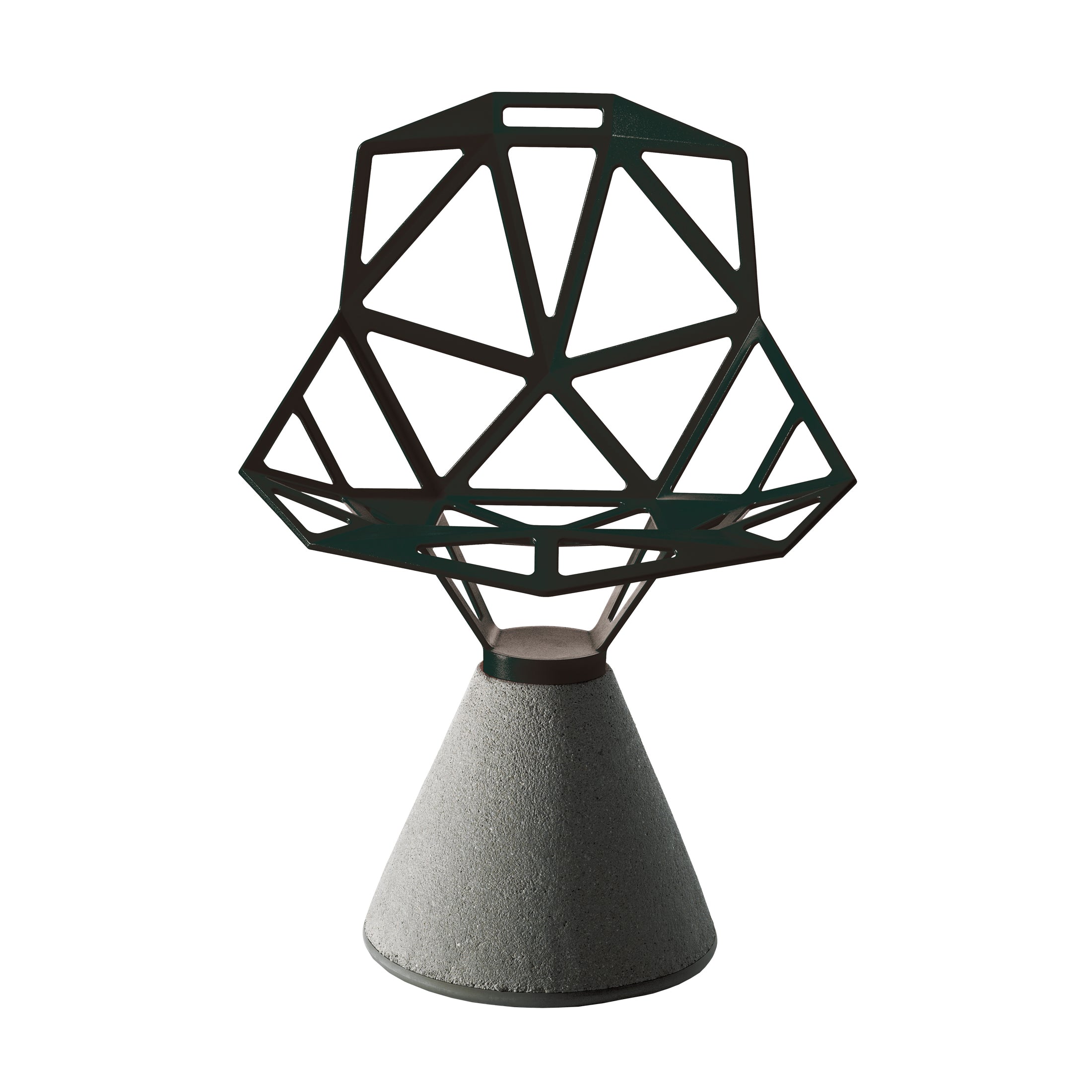 Magis - Chair One mit Zement Sockel | 