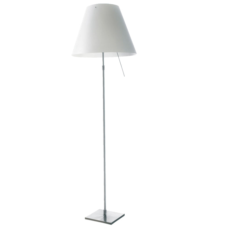 Luceplan - Costanza Stehleuchte | ohne Lampenschirm und Diffusor / aluminium