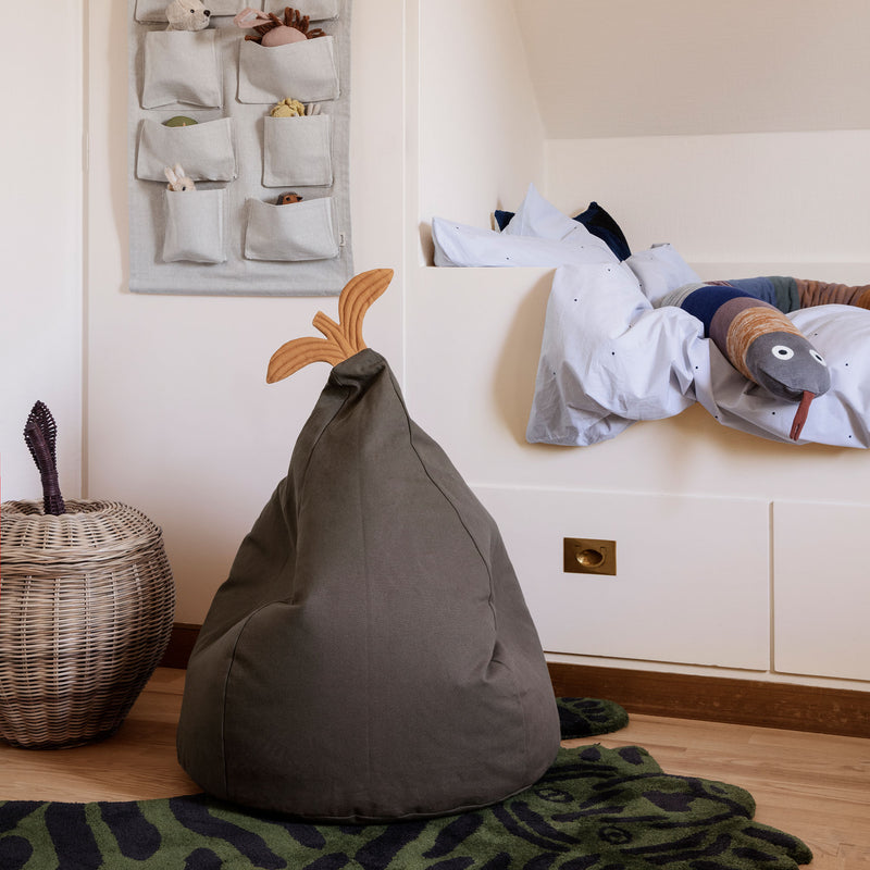 Ferm Living - Birne Sitzsack | braun