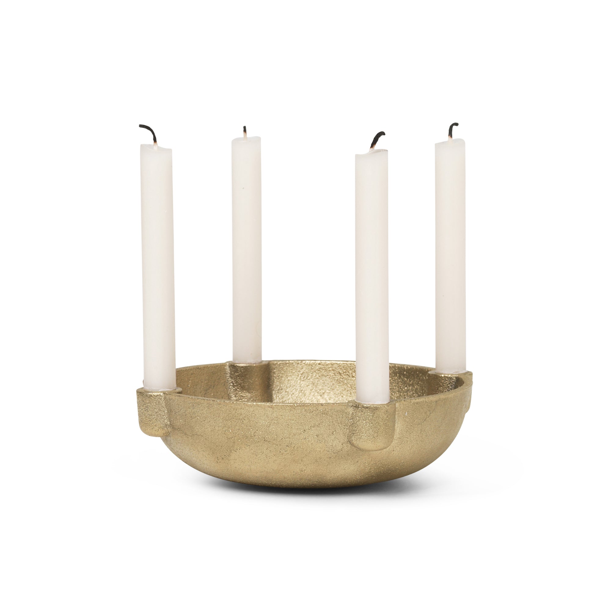 Ferm Living - Bowl Messing Kerzenständer | 