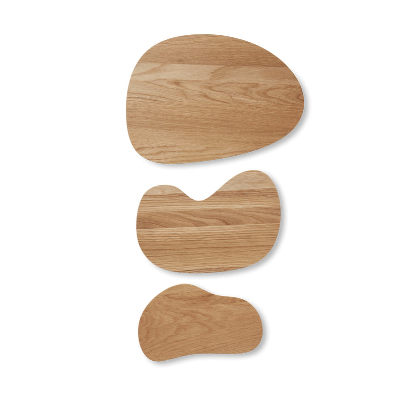 Ferm Living - Cairn Servierbrett | Eiche