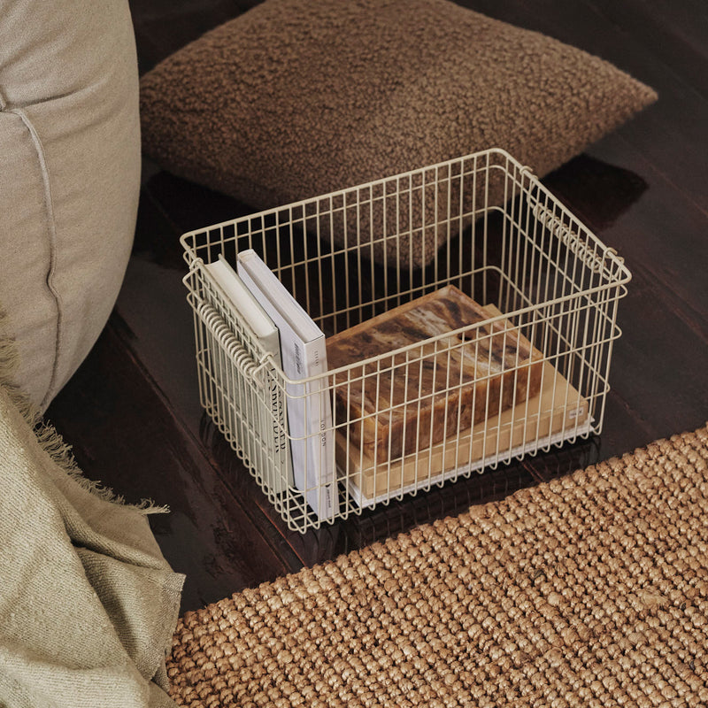 Ferm Living - Cala Stapelbare Körbe | cashmere