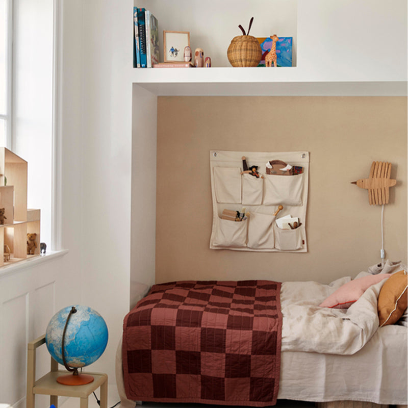 Ferm Living - Canvas Wandorganizer