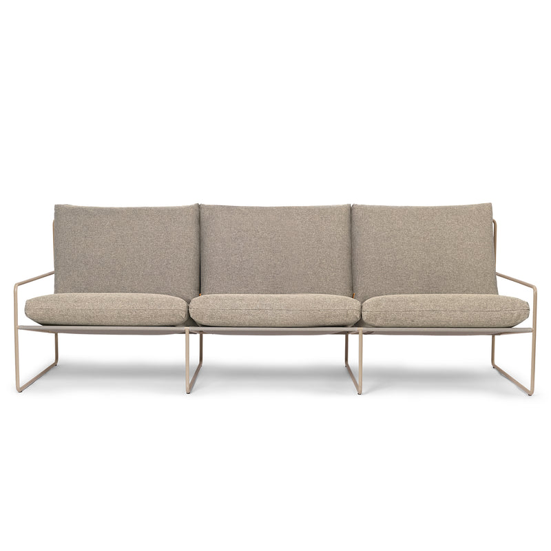 Ferm Living - Desert Dolce Outdoor 3-Sitzer Sofa | cashmere