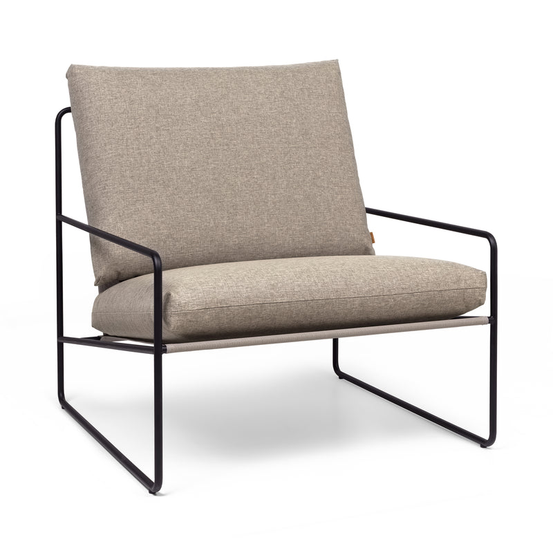 Ferm Living - Desert Dolce Outdoor Sessel | schwarz