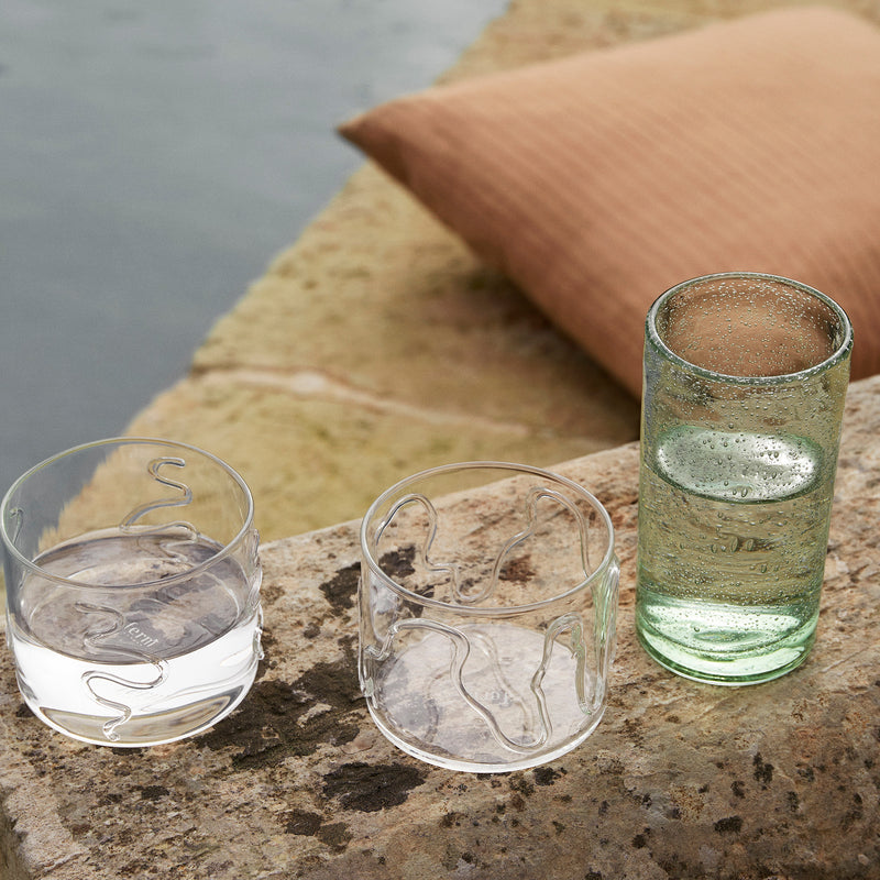 Ferm Living - Doodle Trinkglas