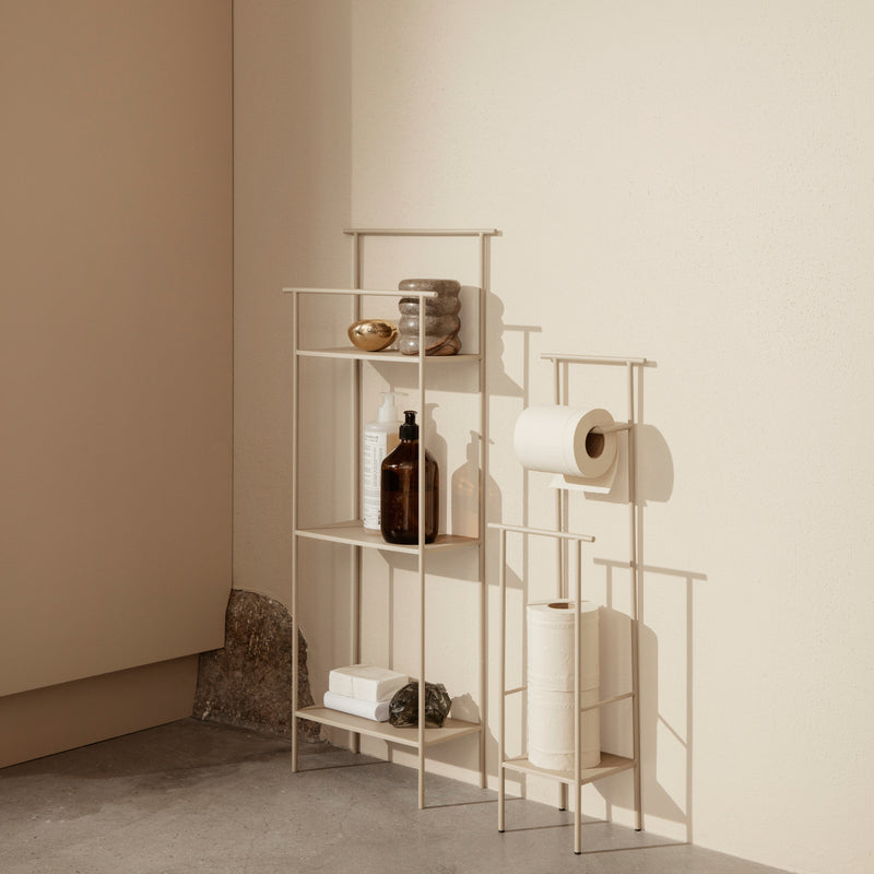 Ferm Living - Dora Toilettenpapierhalter | ohne Ablage / cashmere