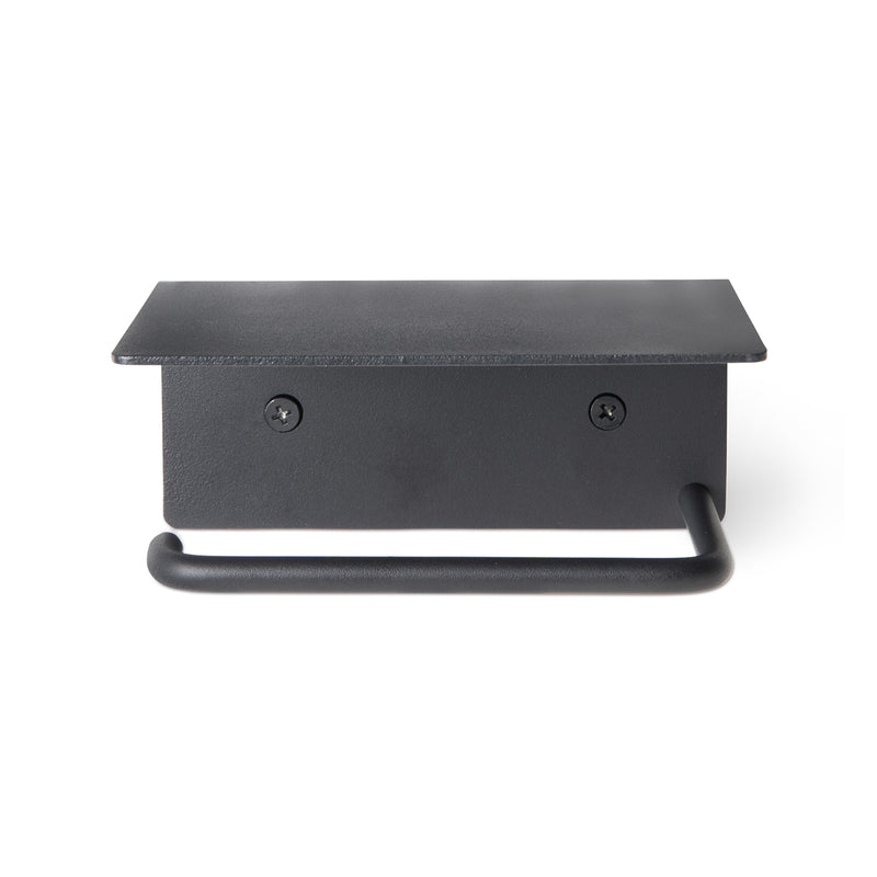 Ferm Living - Dora Toilettenpapierhalter | mit Ablage / schwarz