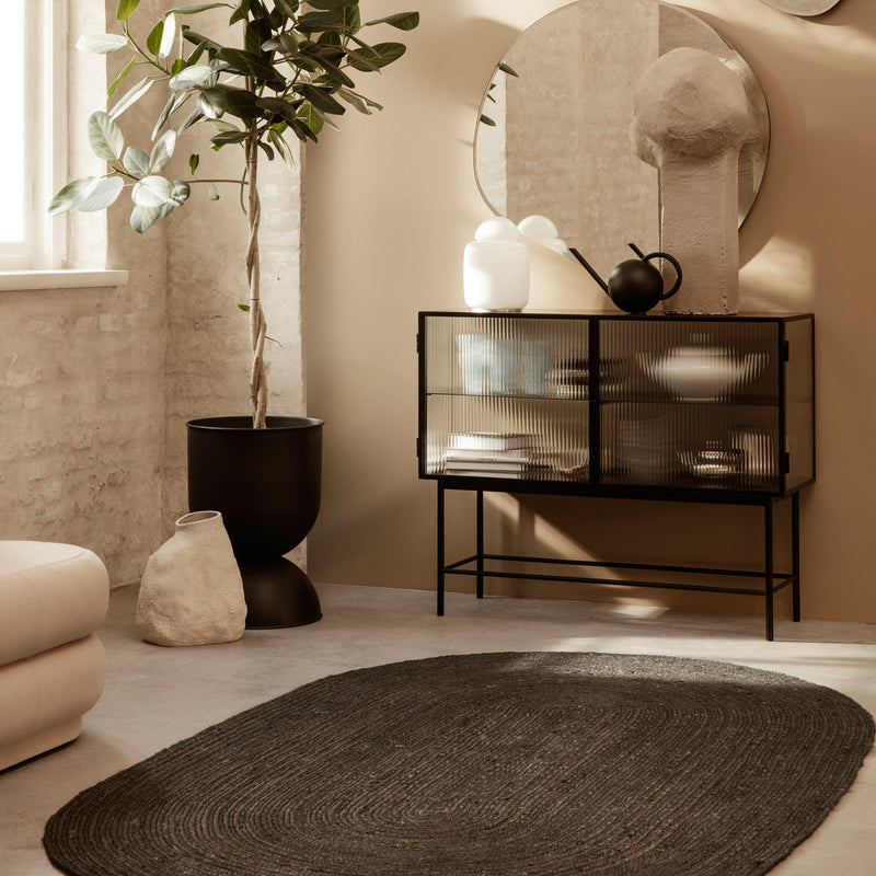 Ferm Living - Eternal Oval Jute Teppich
