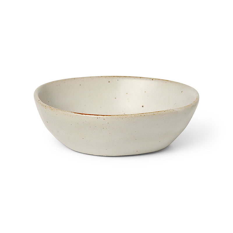 Ferm Living - Flow Schale | Ø 9 cm / off-weiß