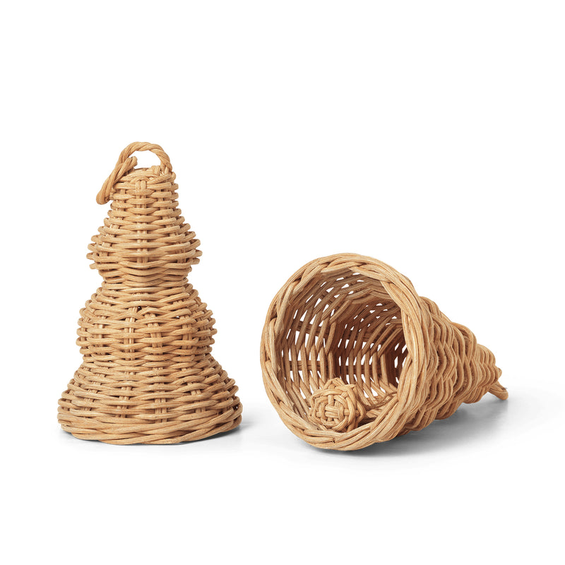 Ferm Living - Geflochtene Glocken-Kugeln