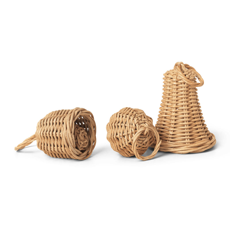 Ferm Living - Geflochtene Glocken-Kugeln