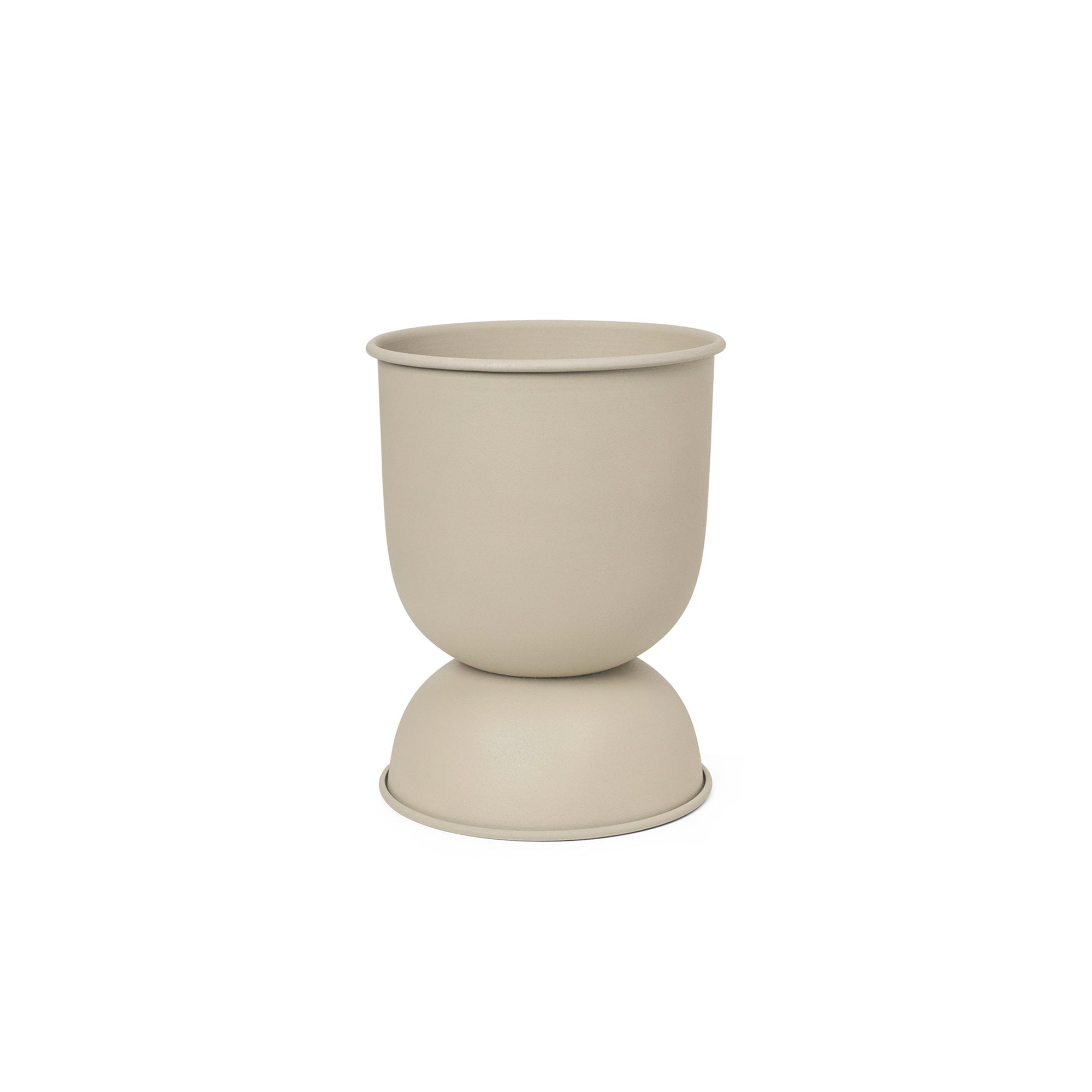 Ferm Living - Hourglass Blumentopf | Ø 21 x H 30 cm / cashmere