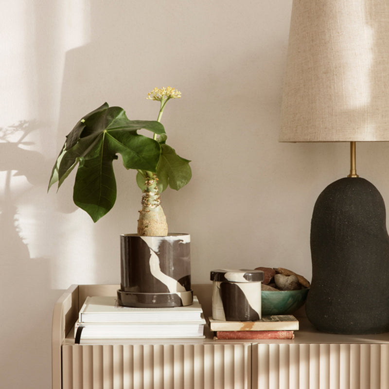 Ferm Living - Inlay Steinzeug Behälter