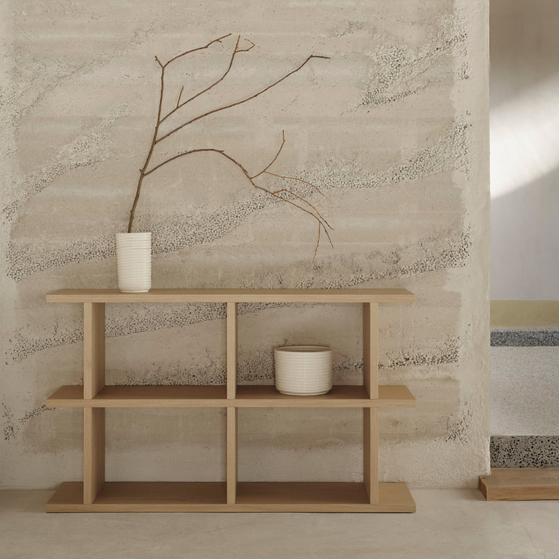 Ferm Living - Kona Bücherregal | 72 x 122,5 cm / Eiche natur
