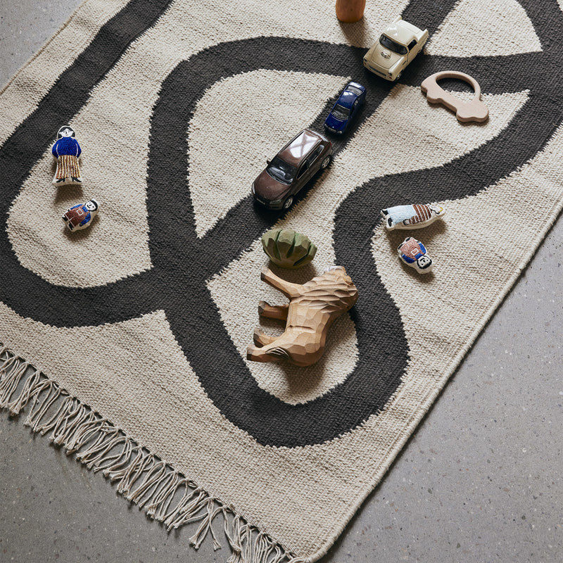 Ferm Living - Lane Kinderteppich