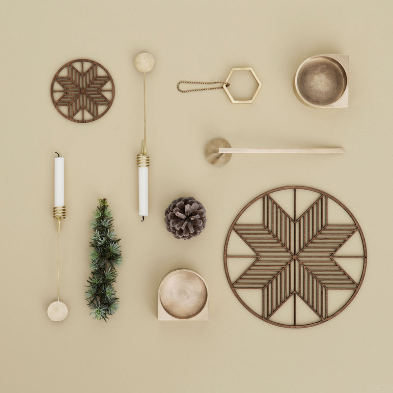 Ferm Living - Messing Kerzenlöscher