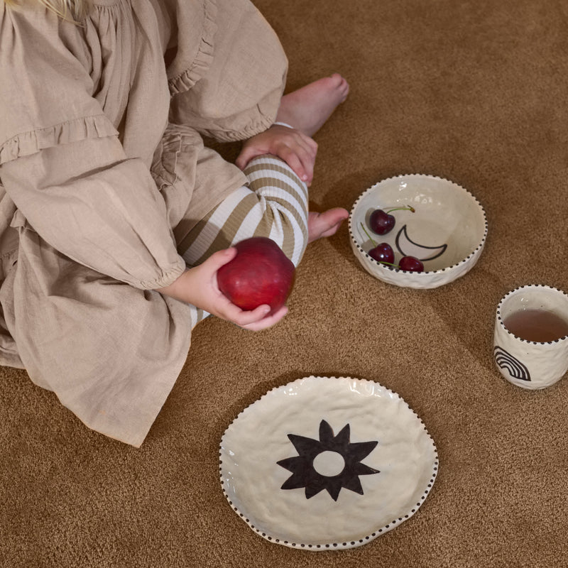 Ferm Living - Naive Ceramic Set | red brown