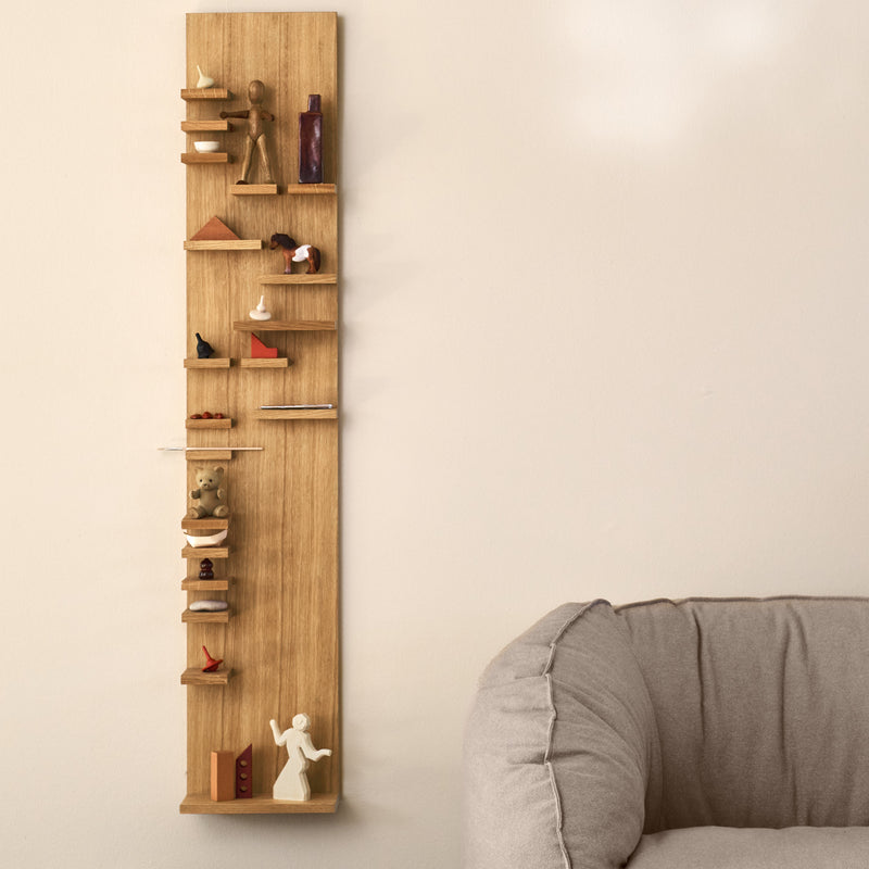 Ferm Living - Parade Wandregal | H 140 cm / Eiche geölt