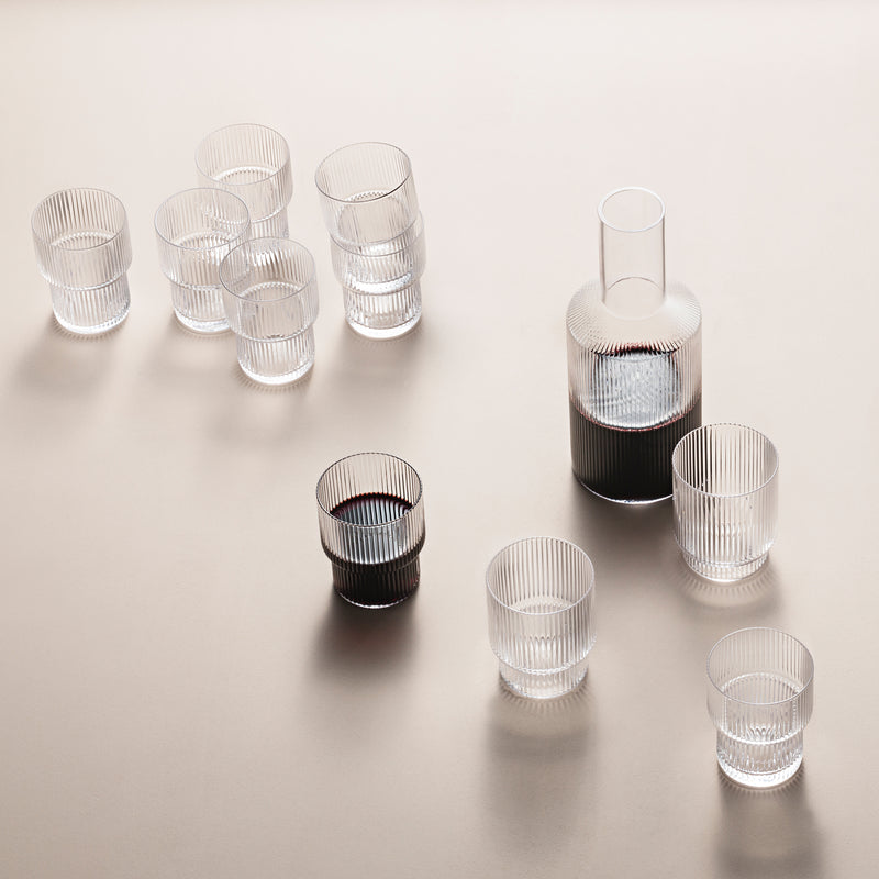 Ferm Living - Ripple Wasserkaraffe